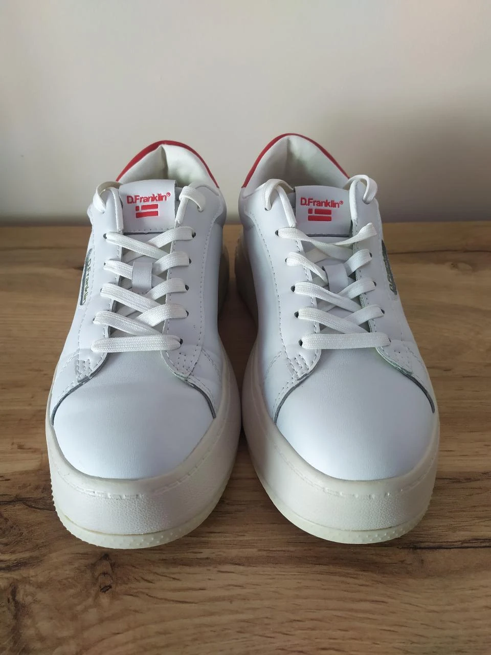 D.Franklin Baskets blanches à plateforme EU 37 Chaussures épaisses décontractées – photo 17